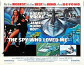 Roger Moore's third 007 film is packed with iconic moments, and considered his best Bond film by the fans. Opening with the Union Jack parachute jump off the mountain, followed by Carly Simon's <em>Nobody Better Does It Better, </em>and packing in an iconic villain (Jaws), iconic Bond girl (Barbara Bach's Agent XXX), a submarine-swallowing supertanker, and - of course - Bond's underwater car, it's an all-time high for the series. (Eon/MGM)