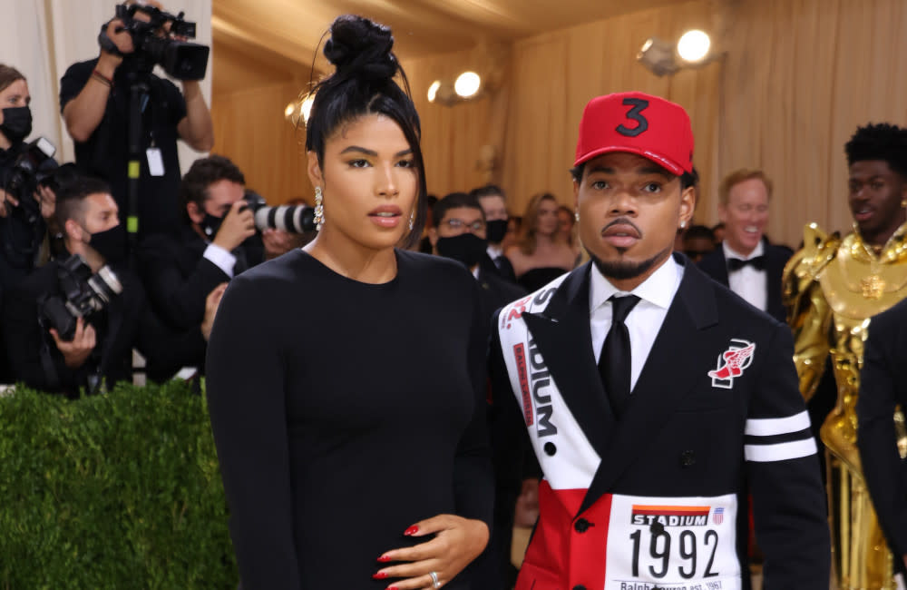 Chance the Rapper splits from wife credit:Bang Showbiz