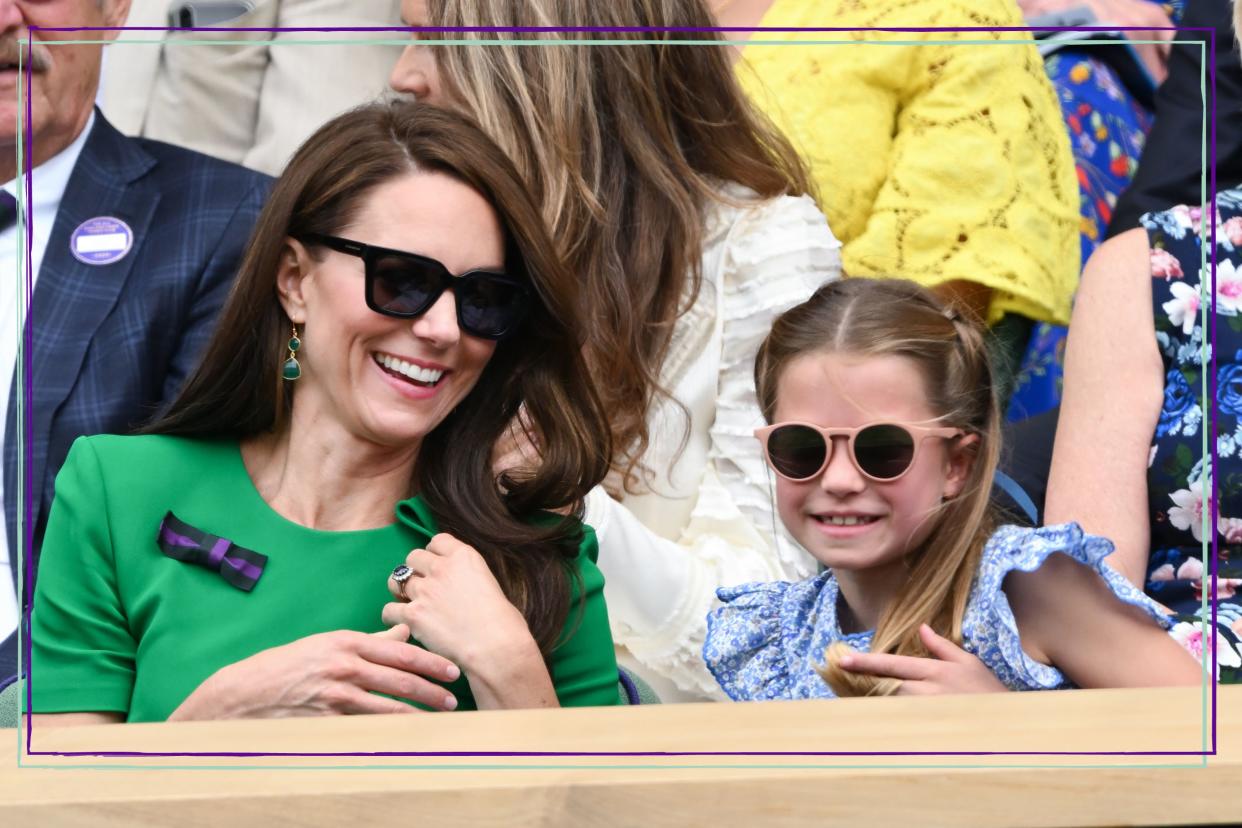  Kate Middleton and Princess Charlotte. 
