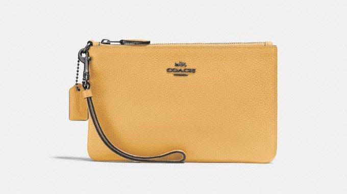 This sunny wallet can be your new go-to accessory for only $30.