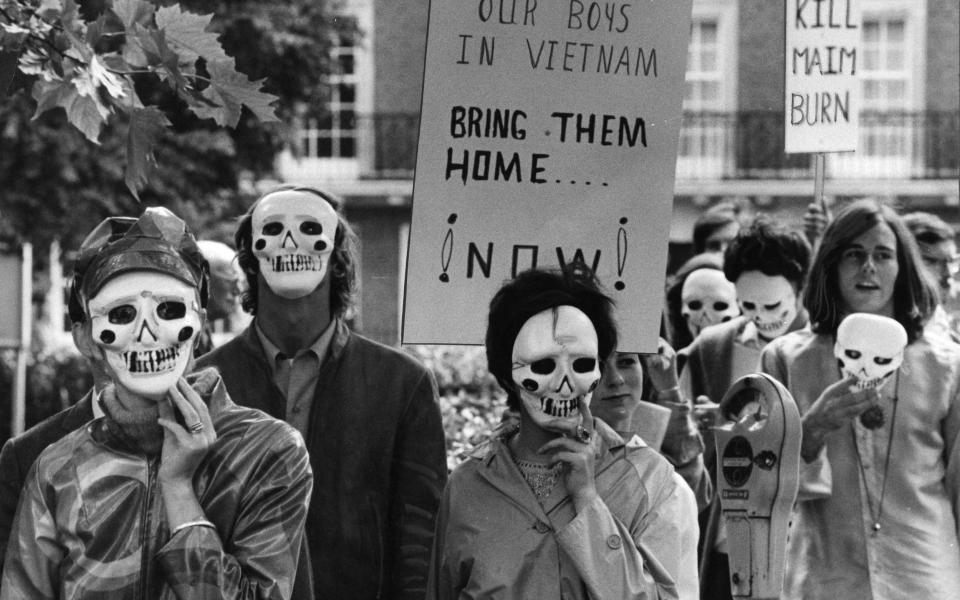 Anti-Vietnam War protestors - Ken Mason