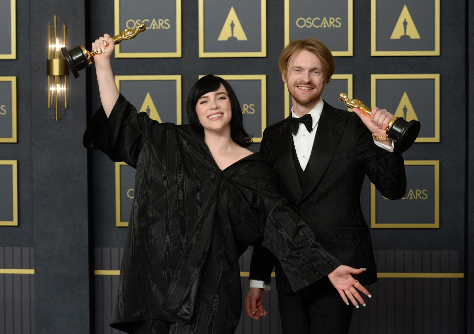 Billie Eilish and FINNEAS - Credit: Gilbert Flores for Variety