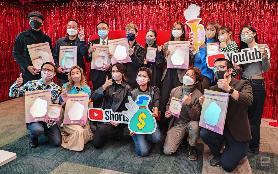YouTube 香港與一眾創作者