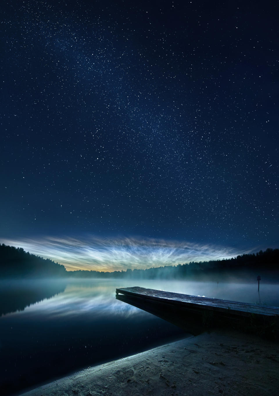 noctilucent clouds