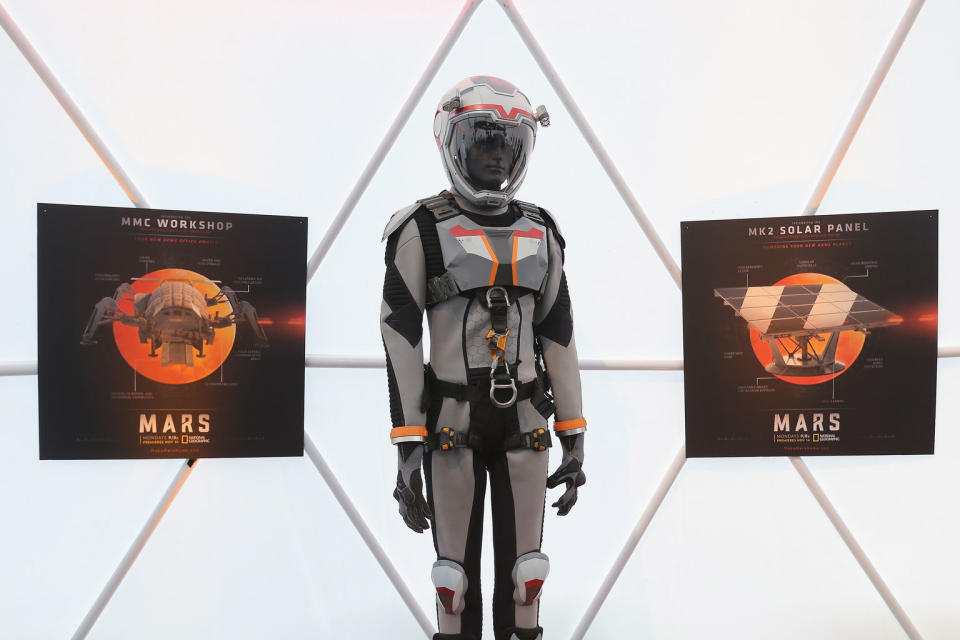 That 'Mars' Look: Designer Draws on Real Tech for Futuristic Spacesuits