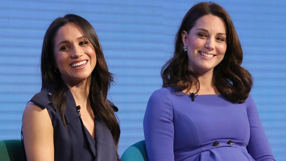 Kate Middleton and Meghan Markle