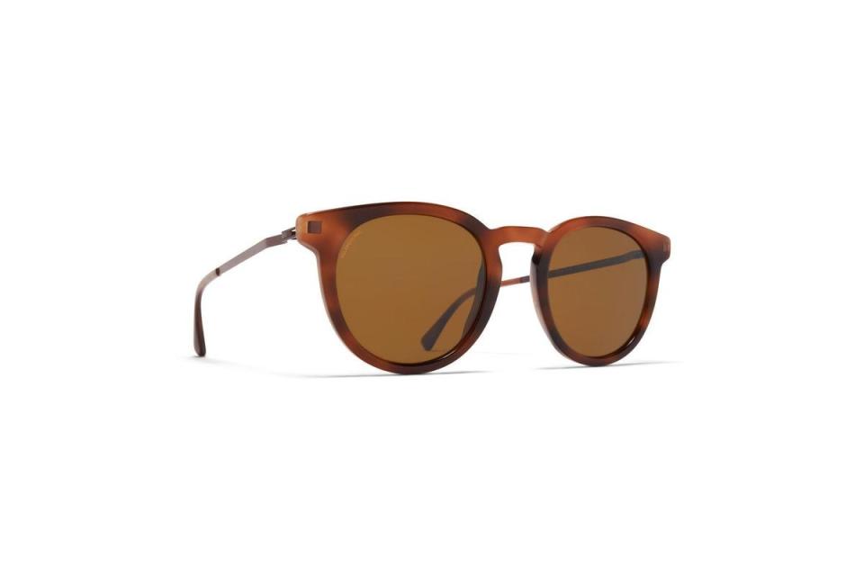 MYKITA Polarized Pro LAHTI棕色太陽眼鏡。NT$21,400。（MYKITA提供）