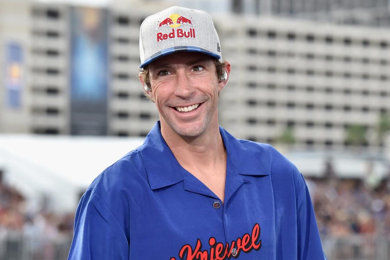 Travis Pastrana attends HISTORY's Live Event "Evel Live" on July 8, 2018