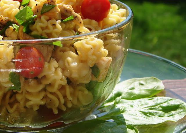 Sesame Chicken Pasta Salad | Photo by GodivaGirl