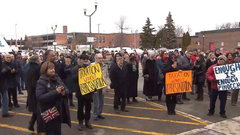 'Enough is enough': West Island residents push back against tax hikes