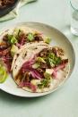 <p>Before serving this spiced-to-perfection slow-cooker pork, throw it in a skillet for extra crispiness.</p><p><em><a href="https://www.womansday.com/food-recipes/food-drinks/recipes/a58523/chili-pork-tacos-recipe/" rel="nofollow noopener" target="_blank" data-ylk="slk:Get the Chili Pork Tacos recipe.;elm:context_link;itc:0;sec:content-canvas" class="link ">Get the Chili Pork Tacos recipe.</a></em></p>