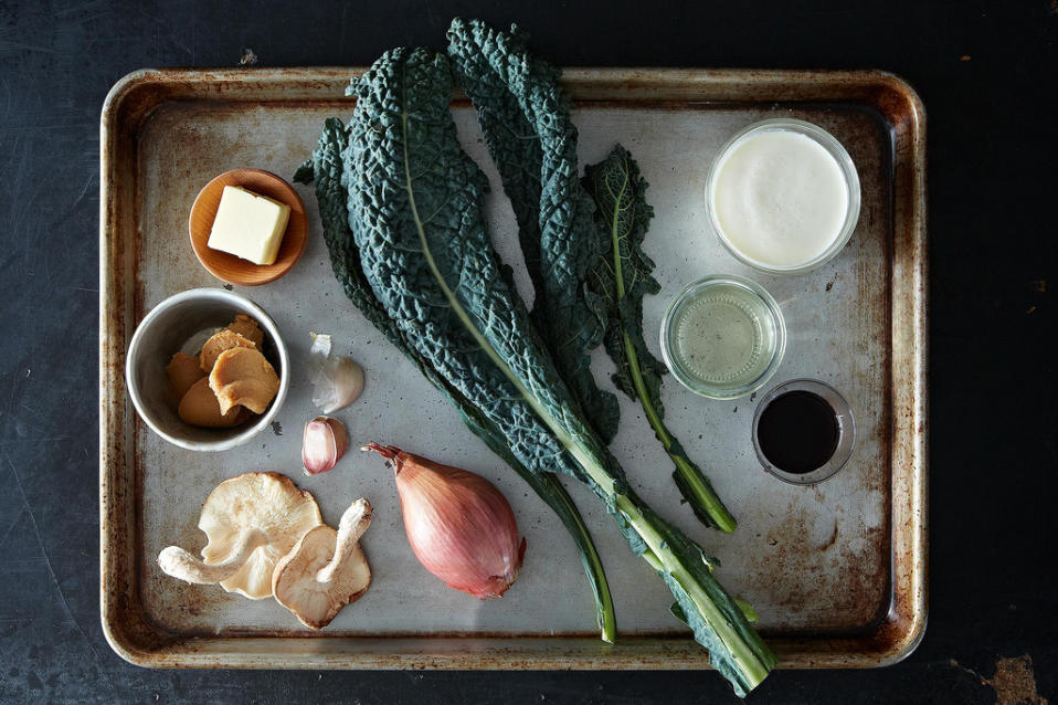 Trent Pierce's Miso Creamed Kale on Food52