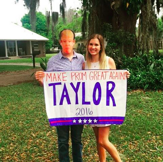 Who knew Donald Trump and prom would ever go together?