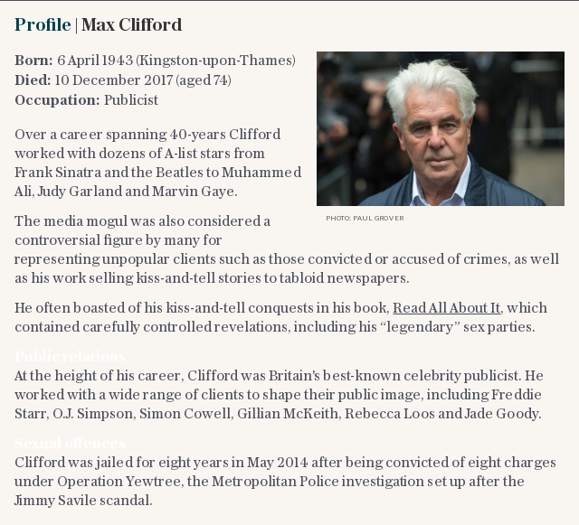 In brief | Max Clifford