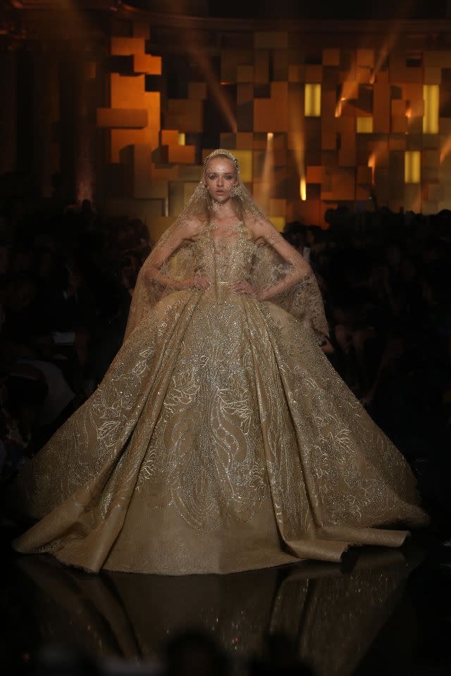 Elie Saab's $300,000 Wedding Dress, And Five More Couture Bridal Gowns To  Die For