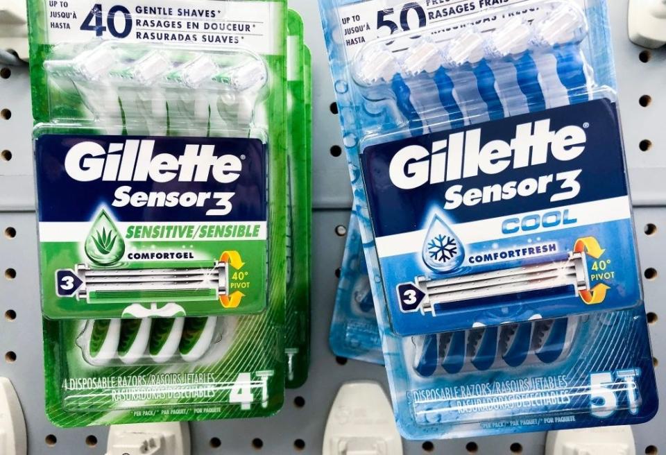 Gillette razors