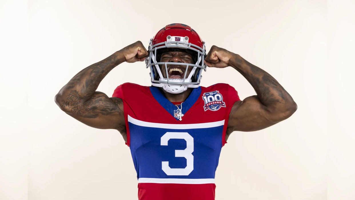 New York Giants reveal 'Century Red' uniforms ahead of franchise's