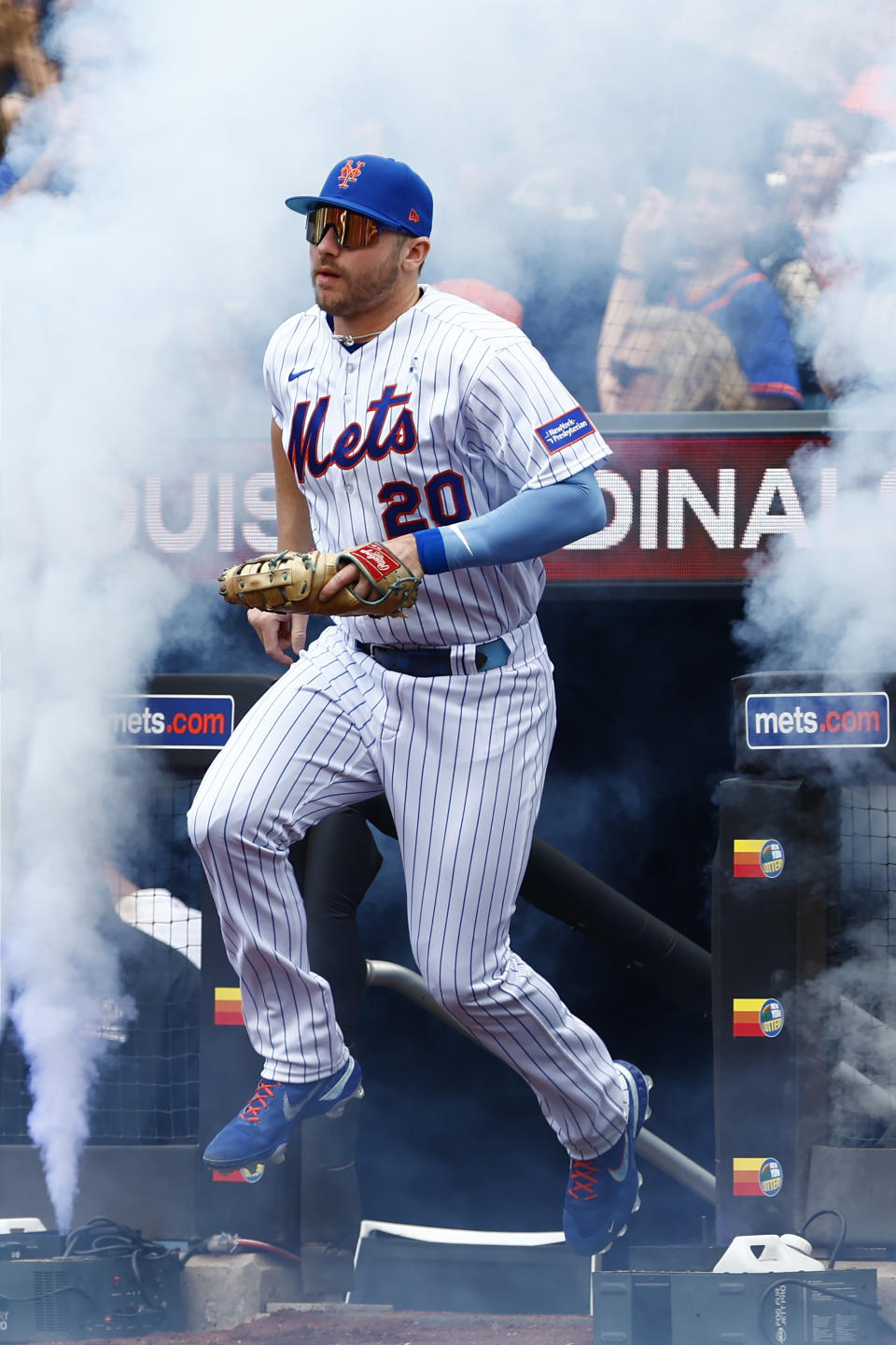 逐漸成為紐約大都會看板球員的Pete Alonso，能得到球團的親睞拿到長合約嗎？(Photo by Rich Schultz/Getty Images)