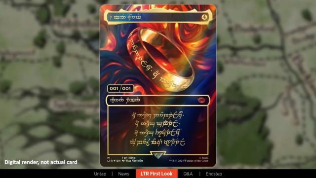 MAGIC: THE GATHERING Reveals First LORD OF THE RINGS Cards