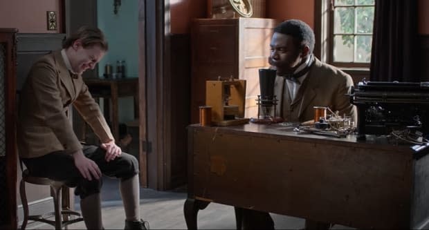 Sam Richardson, right, in "History of the World Part II"<p>Hulu</p>