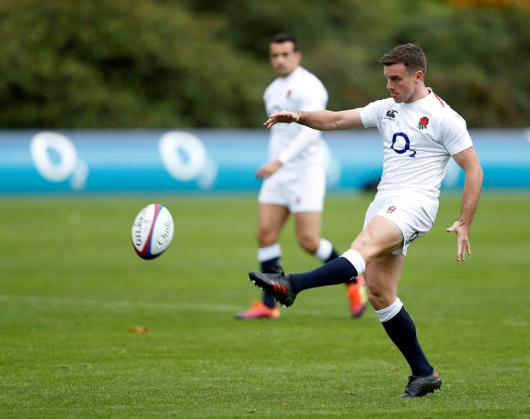 Best foot forward: The rugby knowledge of George Ford, England's captain against Japan, is second to none, according to team-mate Maro Itoje