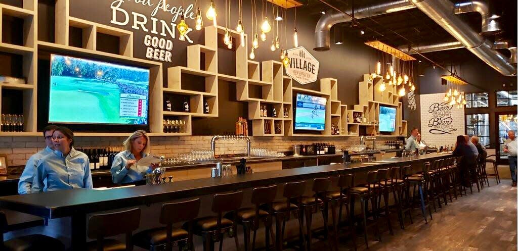Village Brewing officially opened in Somerville on Friday, April 19.