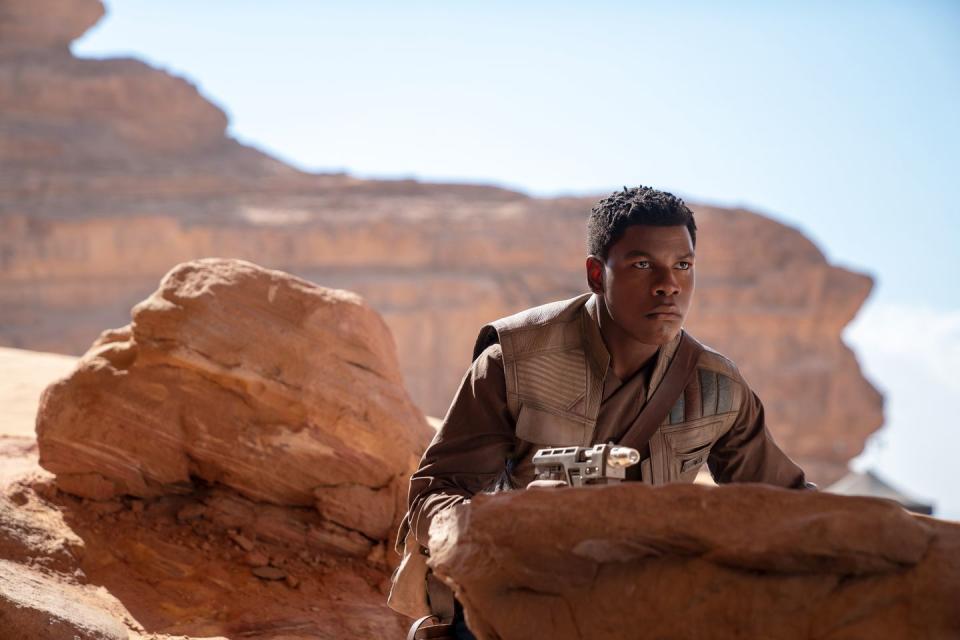 john boyega as finn, star wars the rise of skywalker