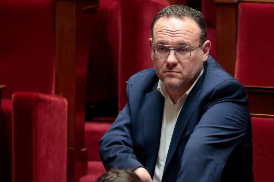 Damien Abad le 21 novembre 2022 à l'Assemblée nationale  - Geoffroy VAN DER HASSELT / AFP