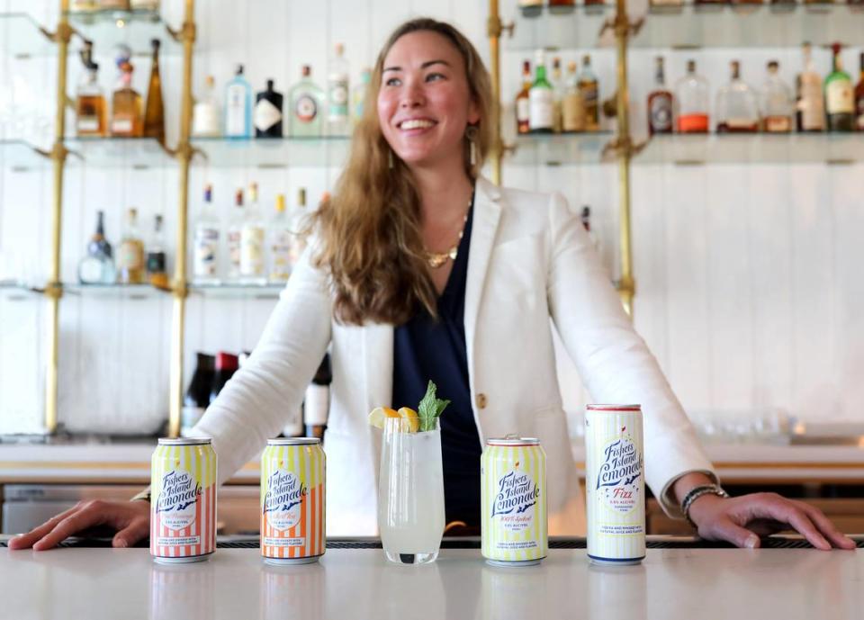 Bronya Shillo founded Fishers Island Lemonade, which will join E. & J. Gallo Winery of Modesto in a deal announced May 1, 2023.