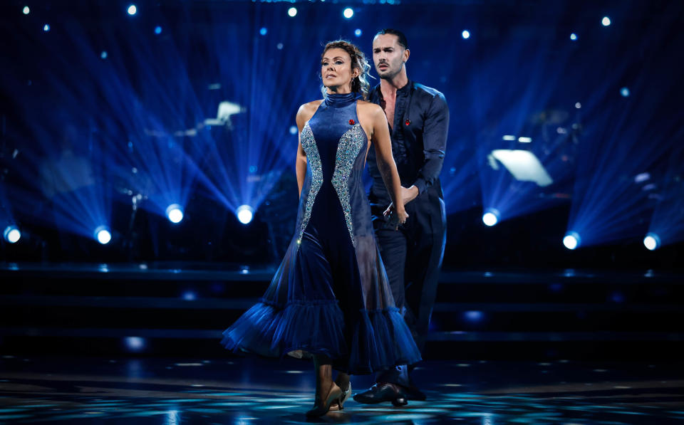 Kym Marsh explained why her Strictly Come Dancing routine meant so much to her. (BBC)