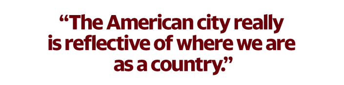 کیشا لنس باتمز، شهردار سابق آتلانتا، می‌گوید شهرهای آمریکا در حال بازگشت هستند