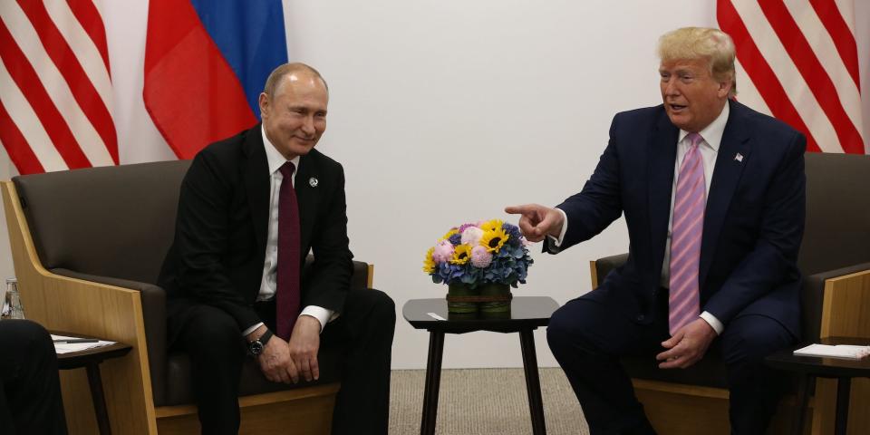 Vladimir Putin and Donald Trump