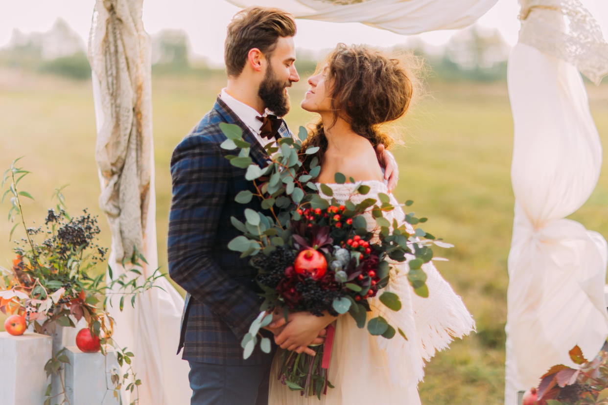 Autumn weddings are proving popular this year [Photo: Getty]