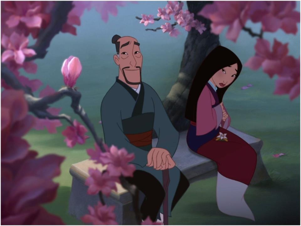 Mulan Magnolia motif