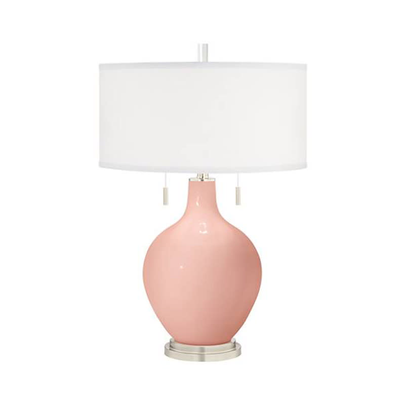 <a rel="nofollow noopener" href="http://www.lampsplus.com/products/rose-pink-toby-table-lamp__1n362-1g931-1p587.html?refpath=/products/table-lamps/style_contemporary/" target="_blank" data-ylk="slk:Rose Pink Toby Table Lamp, Lamps Plus, $130;elm:context_link;itc:0;sec:content-canvas" class="link ">Rose Pink Toby Table Lamp, Lamps Plus, $130</a><p> <strong>Related Articles</strong> <ul> <li><a rel="nofollow noopener" href="http://thezoereport.com/fashion/style-tips/box-of-style-ways-to-wear-cape-trend/?utm_source=yahoo&utm_medium=syndication" target="_blank" data-ylk="slk:The Key Styling Piece Your Wardrobe Needs;elm:context_link;itc:0;sec:content-canvas" class="link ">The Key Styling Piece Your Wardrobe Needs</a></li><li><a rel="nofollow noopener" href="http://thezoereport.com/fashion/accessories/earrings-ear-suspender-climber-cuff-trend/?utm_source=yahoo&utm_medium=syndication" target="_blank" data-ylk="slk:Is This The New Ear-Climber Trend?;elm:context_link;itc:0;sec:content-canvas" class="link ">Is This The New Ear-Climber Trend?</a></li><li><a rel="nofollow noopener" href="http://thezoereport.com/entertainment/celebrities/bella-hadid-harpers-bazaar-arabia-october-2017/?utm_source=yahoo&utm_medium=syndication" target="_blank" data-ylk="slk:The Unexpected Goal Bella Hadid Set For Herself Since Becoming Famous;elm:context_link;itc:0;sec:content-canvas" class="link ">The Unexpected Goal Bella Hadid Set For Herself Since Becoming Famous</a></li> </ul> </p>