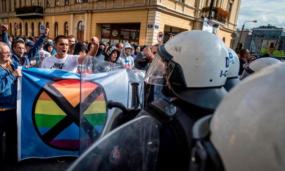 <span>Photograph: Wojtek Radwański/AFP/Getty Images</span>