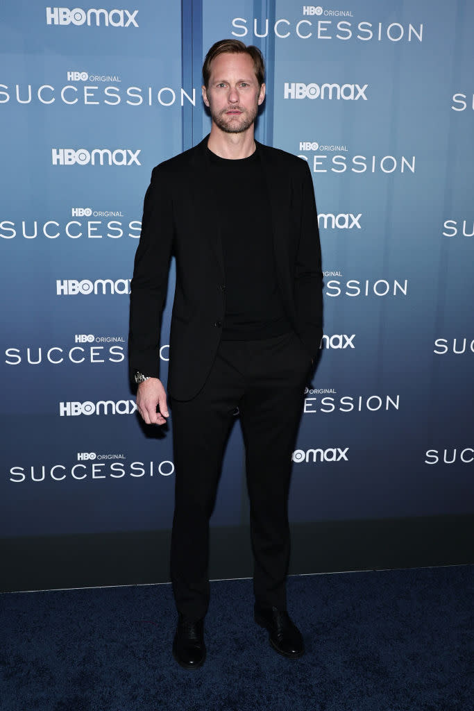 <p>After months of speculation, Alexander Skarsgård has confirmed that he and his girlfriend Tuva Novotny have welcomed their first child together.</p> <p>The couple was seen pushing a stroller back in Nov. 2022 but didn’t announce the baby’s arrival until he subtly confirmed it in March 2023. <em><a href="https://www.etonline.com/alexander-skarsgard-confirms-birth-of-first-baby-says-succession-fans-will-be-shocked-by-end-201263" rel="nofollow noopener" target="_blank" data-ylk="slk:Entertainment Tonight;elm:context_link;itc:0;sec:content-canvas" class="link ">Entertainment Tonight</a> </em>congratulated the presumed new father on his growing family, and the <em>Succession </em>star confirmed fans’ suspicions when he said, “Thank you very much.”</p> <p>This newborn may only be the start for Skarsgård. In a 2013 interview with Chelsea Handler, he said he wants to have a large family and “beat his dad,” actor Stellan Skarsgård.</p> <p>“He had eight [kids], so I better get cracking, I guess,” he said.</p> <p>Novotny also has a 16-year-old daughter, Ella Bjerrum Lersbryggen, who she shares with ex Nicolai Bjerrum Lersbryggen.</p>