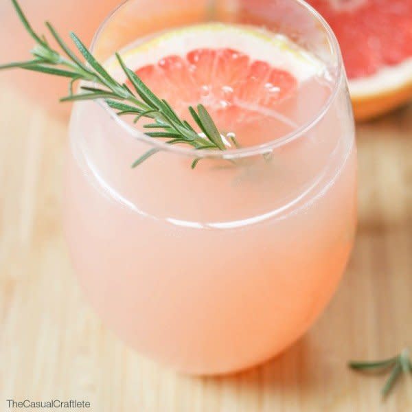 Grapefruit and Rosemary Mocktail