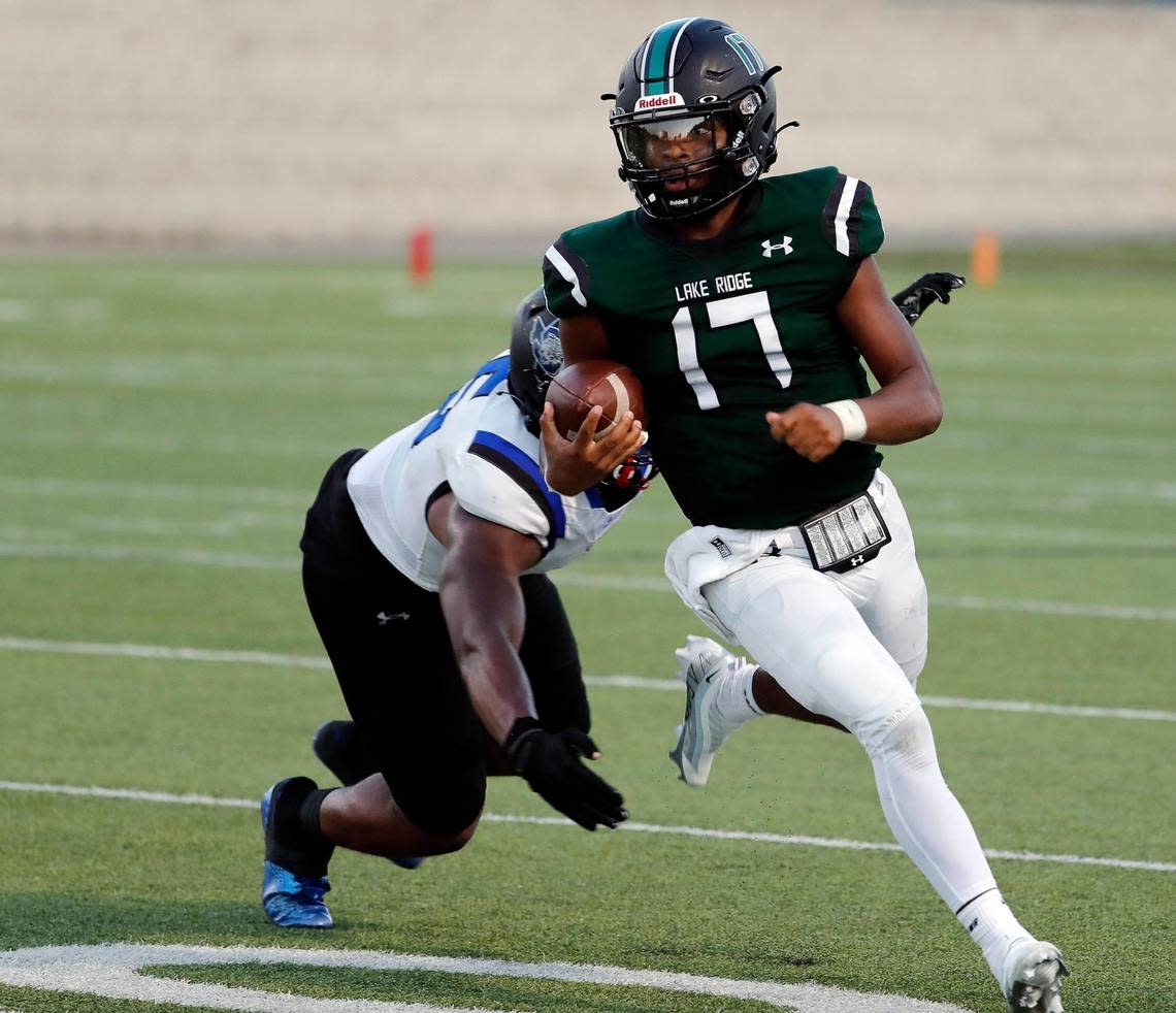 Lake Ridge quarterback Kennen Miller and the Eagles pay a visit to Boswell in Week 2.