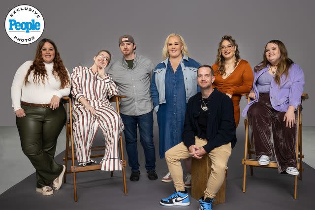 <p>We TV</p> Mama June Shannon with her family