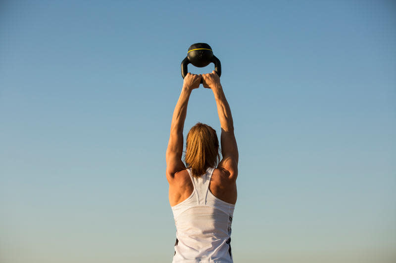 Kettlebell 8kg (Photo: Decathlon)