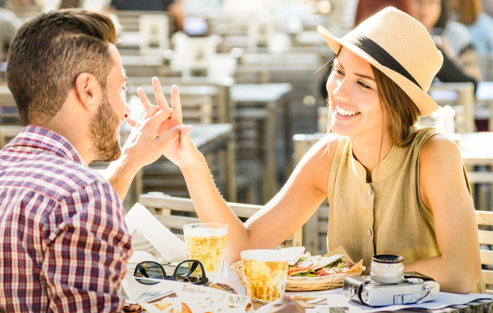 Singletons are now looking to 'date up' to improve their own lifestyle. (Getty Images)