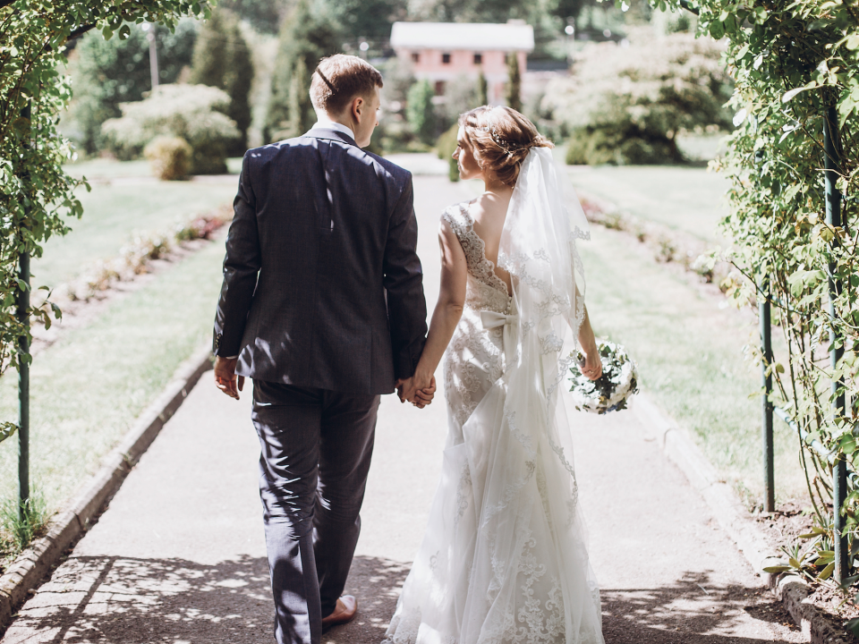 Bride and groom