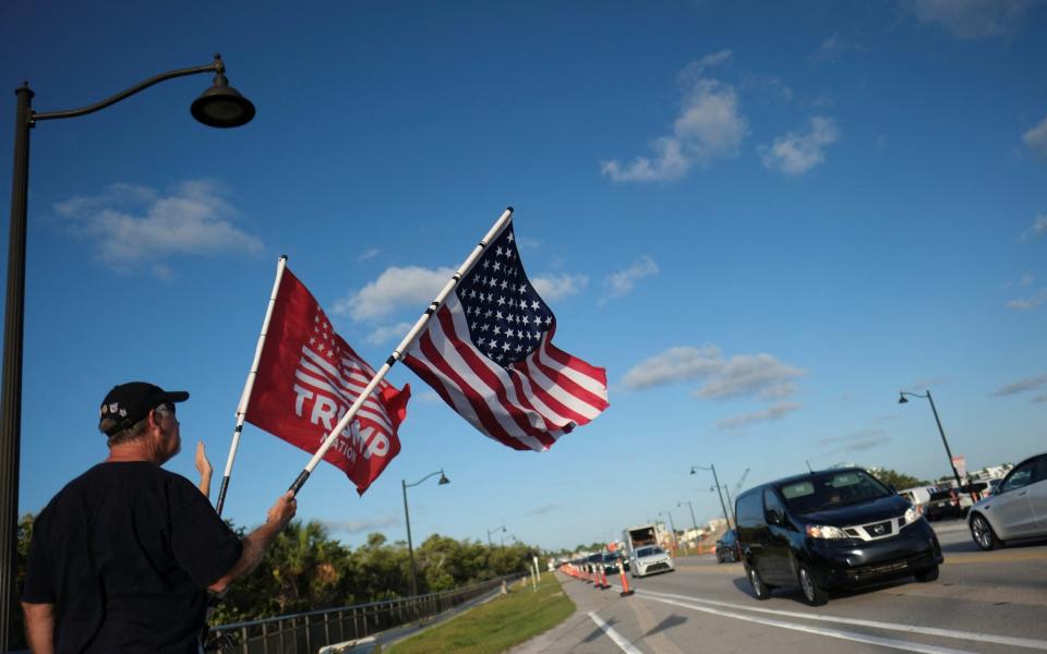 Trump supporters in Florida - REUTERS/Ricardo Arduengo