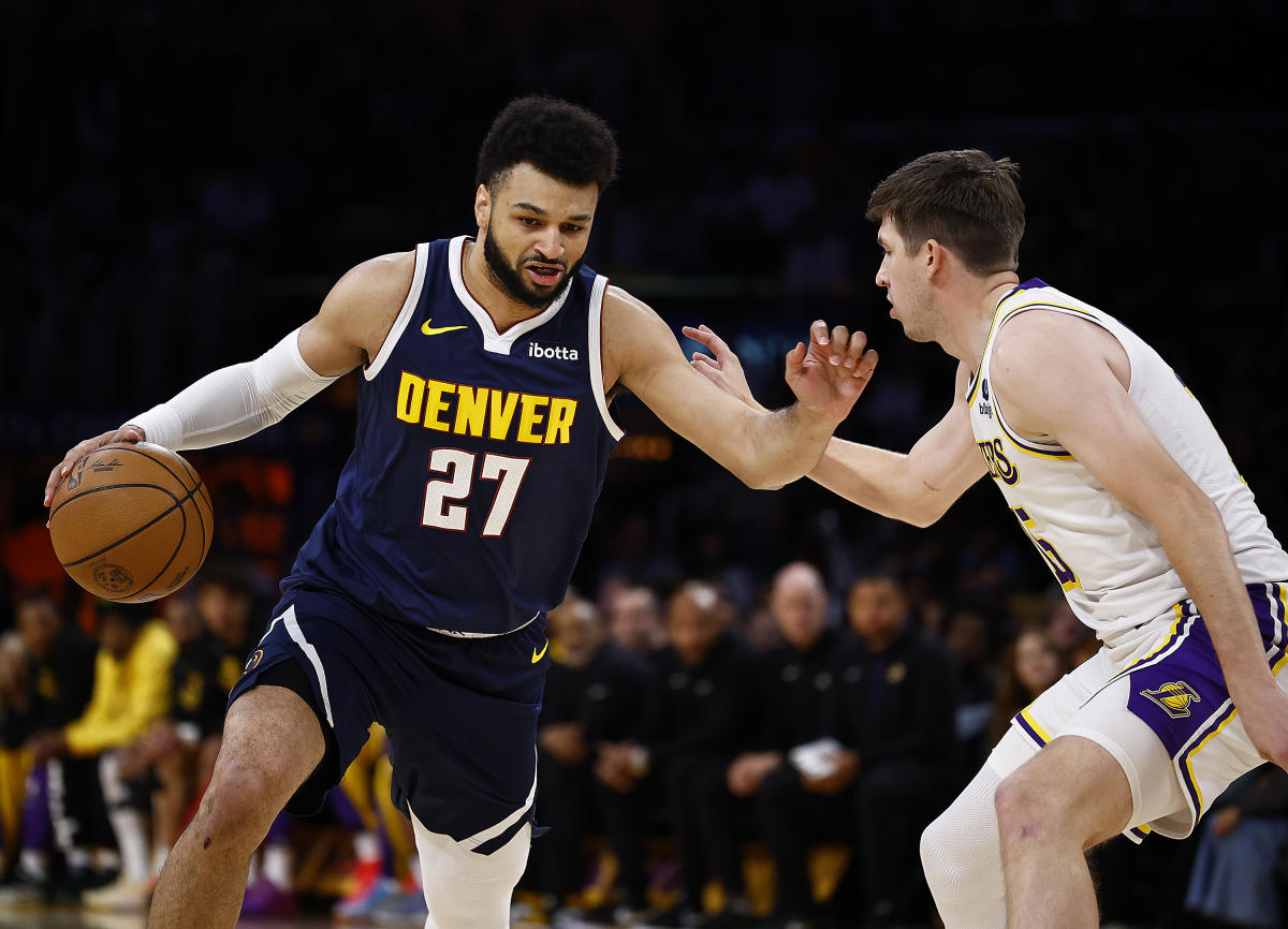 Jamal Murray of the Nuggets may not play in Game 5 against Lakers due to calf strain