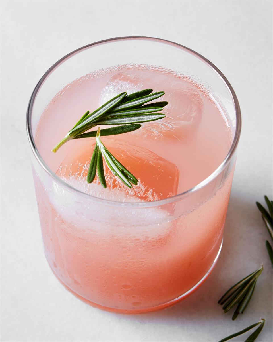 Guava meets grapefruit and rosemary in this agua fresca.