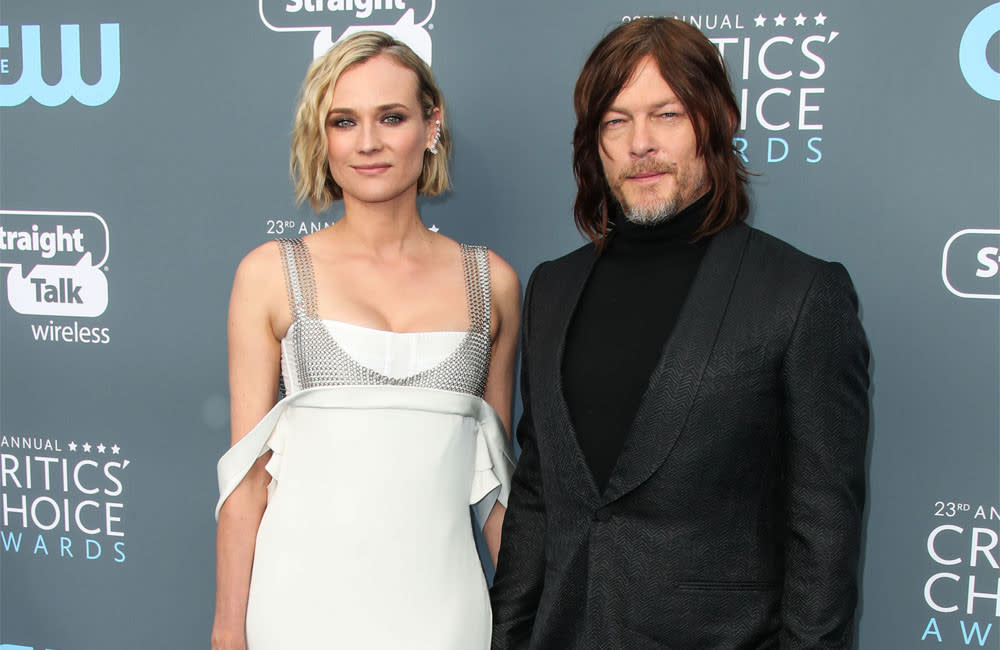 Diane Kruger and Norman Reedus - JAN 18 - Splash, Critics Choice Awards