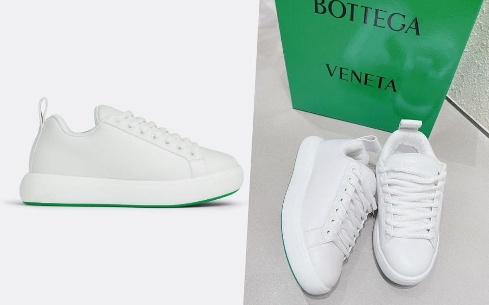 Bottega Veneta Pillow Sneaker 圖片來源：Bottega Veneta