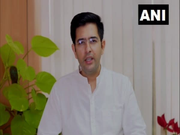 AAP leader Raghav Chadha. (Photo/ANI)