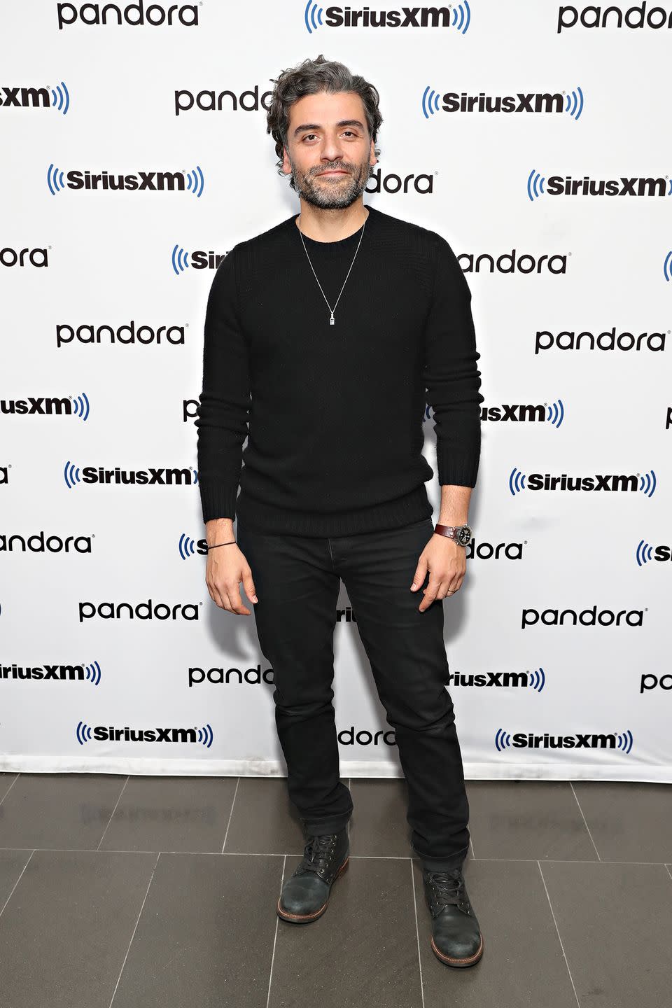 <p>The winter beckons. As does your annual flu jab. But so too does your moody, Sith-coloured wardrobe, which Oscar Isaac exercised to full effect in sharp, head-to-toe monochrome. </p>